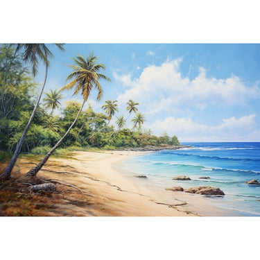 Acrylic Canvas of the Beach